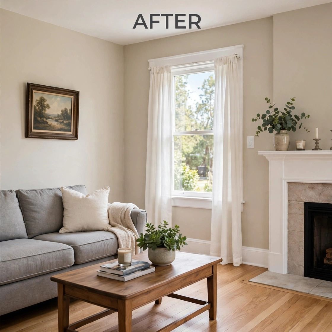 After photo